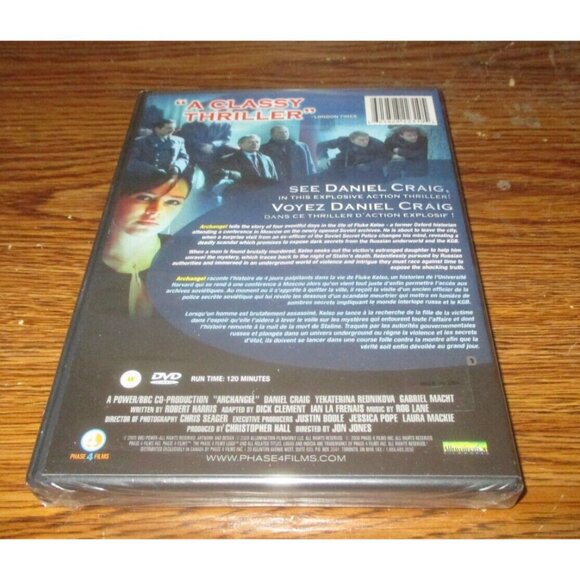 Archangel (DVD, 2005, Canadian) (Unopened) Daniel Craig - Picture 2 of 3